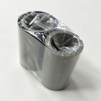 Cinta de Transferencia Térmica TTR de Resina de Cera Premium de 34 mm x 650 m para Impresión de Etiquetas de Códigos de Barras