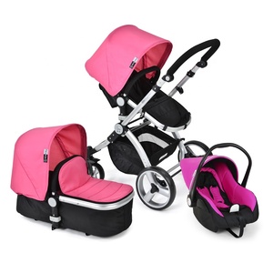 Vente chaude tube d'alun grande roue Poussettes pour bebes Cochecito de <span class=keywords><strong>bebe</strong></span> Passeggino bébé Landau voiture poussette 3 en 1 avec EN1888 AS - Product Image 6