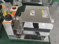Nouvelle machine à Taiyaki électrique portable semi-automatique Delimanjoo pour la cuisson de gâteaux au lait de coco, aux noix et aux custards