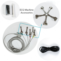 ECG portable pour chien et chat, appareil ECG portable à 3 ou 6 canaux pour hôpital vétérinaire, surveillance cardiaque et utilisation courante