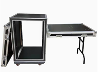 Boîtier de rangement en aluminium personnalisable 4U/6U/8U/10U/12U/14U/16U/18U/20U Boîtier de vol étanche pour amplificateur DJ Mixer OEM ODM