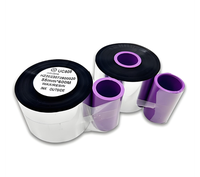 Cinta de Codificación de Resina y Cera TTO de 24 mm y 600 mm de Alta Velocidad Personalizada, Compatible con Impresoras de Etiquetas, Impresión por Sublimación para Alimentos