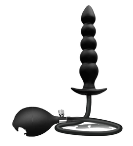 Großhandel Silikon Aufblasbares Analplug-Set, Erweiterbarer Docking-<span class=keywords><strong>Plug</strong></span>, Schwanzvibrator, Große Gesäß- und Vaginal-Sexspielzeuge - Product Image 1