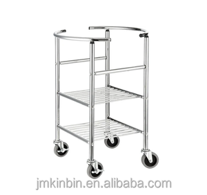 Heavy Duty Stainless Steel Movable Mixing Bowl Trolley with <b>Wheels</b>, Multi-Layer Kitchen Storage Cart for kitchen Restaurant - Product Image 1