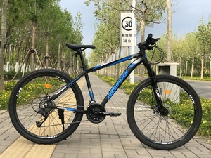 Easy-Try Beliebtes 21-Gang 26/27,5/29 Zoll Vollgefedertes Mountainbike mit Scheibenbremse, Stahl-/Aluminiumlegierungsrahmen, Power <span class=keywords><strong>Double</strong></span> - Product Image 5