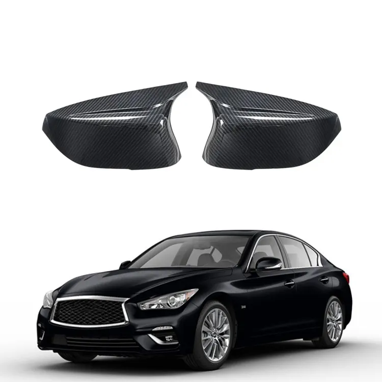 Чехол для зеркала заднего вида автомобиля, чехол для зеркала заднего вида, чехол для Infiniti Q50 Q60 Q70 SQ50 XQ30 2014-2021