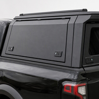 Capot rigide en aluminium pour pick-up, compatible avec Gladiator, Toyota Tundra, F150, et autres modèles de camionnettes (coque de camping, couvre-caisse)
