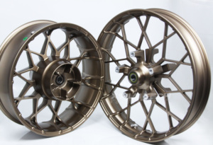 ล้อฟอร์จ XINLAI แบบขัดเงาสีทองลายตาข่ายเว้าลึก 2 ชิ้น ขนาด 18-22 นิ้ว 5x112 5x114.3 สำหรับ A1 A3 A5 สำหรับ M2 M4 - Product Image 4