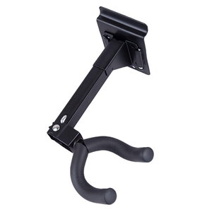 Percha de guitarra montada en la pared de metal de salida de fábrica con gancho largo y ranura para tarjeta de línea de música accesorios para <span class=keywords><strong>instrumentos</strong></span> <span class=keywords><strong>musicales</strong></span> - Product Image 1