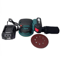 Lijadora Orbital Aleatoria Recargable de Color Personalizado, Lijadora Eléctrica Inalámbrica de Velocidad Variable para Pulir Pisos y Muebles