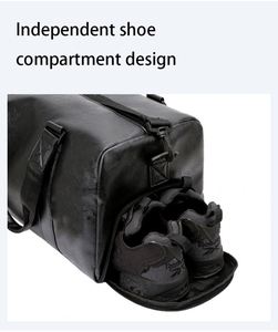 Factory Wholesale Business <b>Travel</b> Bag Short Trip Outdoor Fitness Duffle Bag Oxford Leather Large Capacity <b>Handbag</b> for Man - Product Image 5