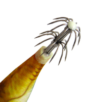 ILURE 1017 – Kit de leurres lumineux pour la pêche en mer : crevettes artificielles fluorescentes et calamars lumineux – Vente chaude