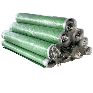 Green Coated Waterproof Woven Bags 1 50kg Load Express Transit Bag For Logistics Moving Foreign Trade Packing - Product Image 1