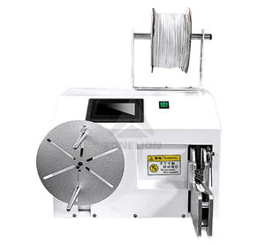 Machine de cerclage de cordon de patchcord de bobineuse automatique de fibre optique efficace et durable - Product Image 6