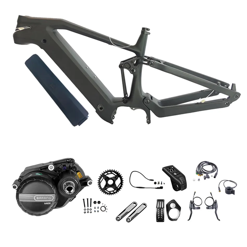 Joy bikes 27.5er 29er Mountainbike Rahmen Bafang Mid Motor Ebike Rahmen für ein Long Mileage Mountain Electric Bike DIY Kit