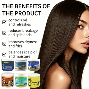 Après-shampoing pour cuir chevelu Bluemagic à l'huile de ricin, produit capillaire en gros, 12 oz - Product Image 5