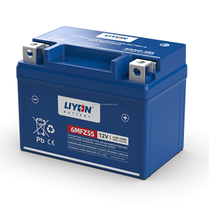 <span class=keywords><strong>Batterie</strong></span> de moto haute performance CCA 12v7Ah, grande cylindrée 6MFZ7S, marque LIYON, livraison rapide - Product Image 2