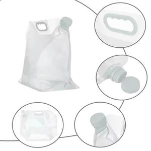 5/<b>10L</b> Portable <b>Water</b> Bag Folding Bucket <b>Water</b> <b>Container</b> Jug Bottle Pouch Outdoor Travel Camping with Handle Camping Supplies - Product Image 5