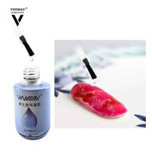Pegamento japonés transparente para esmalte de uñas, pegamento de fototerapia por goteo, tienda especializada en esmaltes de uñas con modelo de ondulación de agua - Product Image 2
