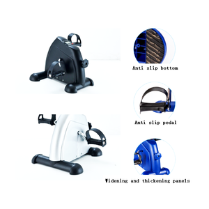 <span class=keywords><strong>Ejercitador</strong></span> de pedal estacionario debajo del escritorio Mini bicicleta de ejercicio con pantalla LCD para Adultos Mayores brazo pierna ejercicio - Product Image 3
