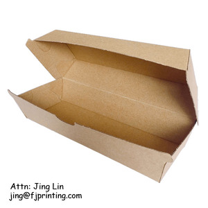 Sinh Thái Thân Thiện Tùy Chỉnh In Cấp Thực Phẩm Giấy Bìa Cứng Bao Bì Đưa Ra Giao Hàng Đôi Burger Box - Product Image 4
