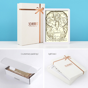 กรอบรูปพลาสติกแบบกำหนดเองลายอนิเมะเดธโน้ต พร้อมไฟกลางคืน 3 มิติ สำหรับตกแต่งบ้าน - Product Image 6