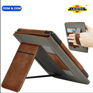 Funda de cuero PU antiarañazos para lector electrónico Kobo Clara 2E BW de 6 pulgadas, cubierta inteligente magnética con soporte oculto y correa de mano - Product Image 1