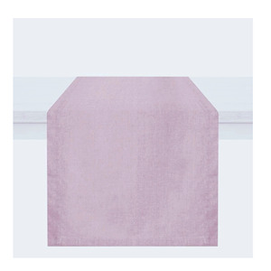 CHOU LINE - Camino de Mesa de Algodón Rosa Antiguo de 45x140 cm - Product Image 1