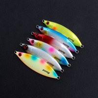 Leurre de pêche Seafox 120g 150g 200g, jig métallique UV lumineux, imitation poisson, appât artificiel, pour jigging à chute lente