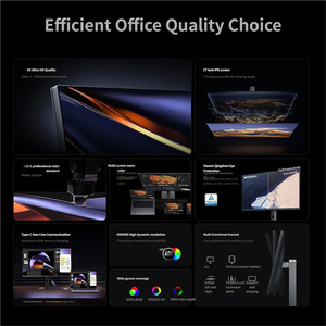 Monitor CN REDMI A27U Versión Type-C 2026 de 27 Pulgadas, 60 Hz, 3840*2160, 400 nits, Monitor para Juegos P27UDB-RA - Product Image 5