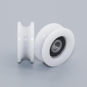 Factory Direct Supply of POM Plastic Pulleys Bearing-Coated U-Shaped <b>Door</b> <b>Window</b> Rope Guide <b>Rollers</b> - Product Image 3