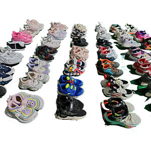 Zapatillas y sandalias usadas para niños por kilo, grado B, zapatos infantiles de segunda mano, estilo chunky, varios tamaños y colores. - Product Image 2