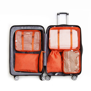 Nouveau style organisateur de bagages de voyage sac vêtements emballage Cubes sac de rangement de voyage 6 pièces/ensemble - Product Image 3