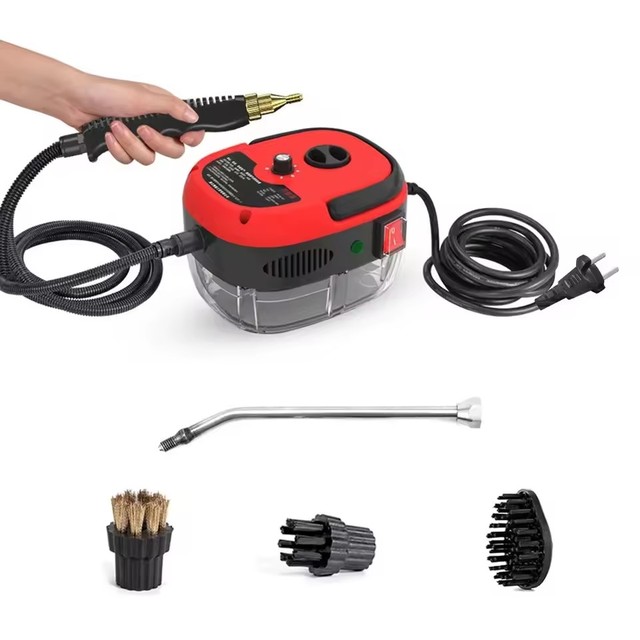 High Pressure and Temperature Handheld Steam Cleaner Commercial Household Air Conditioner Kitchen Hood Car Jet Washer