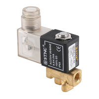 Haute qualité 3 2 voies 3 2 pouces 110v 220v 24v étanche en laiton pneumatique haute pression hydraulique air eau électrovanne