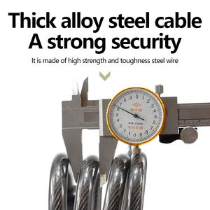 Accesorios para motos eléctricas, alarma kabelslot <span class=keywords><strong>kovix</strong></span>, bloqueo antirrobo para motocicletas - Product Image 4