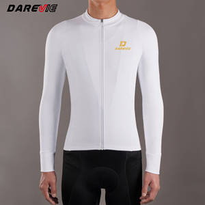 Maillots de Ciclismo de Manga Larga de Forro Polar Térmico de <span class=keywords><strong>Invierno</strong></span> Darevie, Resistentes al Agua, Mantienen el Calor, <span class=keywords><strong>Ropa</strong></span> de Ciclismo - Product Image 5
