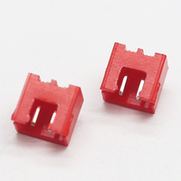 Offre Spéciale connecteur d'en-tête à Angle droit de broche horizontale de pas de 2.54mm simple rangée 2 broches 2PIN connecteur de câblage électrique de 90 degrés