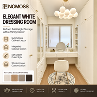 Dressing moderne avec design minimaliste et service de fabrication basé sur des plans pour les acheteurs mondiaux de meubles