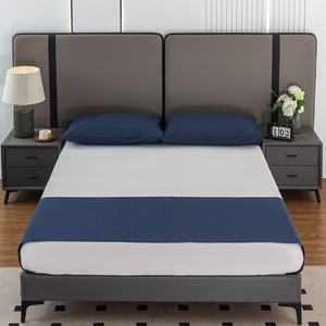 Drap plat 400TC 95% coton, respectueux de la peau, antistatique, écologique, toutes saisons, pour la maison, l'hôtel, l'hôpital, doux - Product Image 3