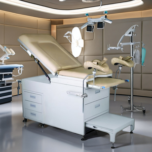 YGF2005A-I Bestseller Medisch Examen Stoelen Gynaecoloog Geel Onderzoekstafel Onderzoeksbed Met Lade Voor Ziekenhuisgebruik - Product Image 4