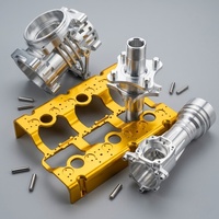 Servicio de Mecanizado CNC Personalizado, Fresado de Piezas Mecánicas, Electroerosión por Hilo, Tolerancia de Precisión +/-0.01mm para Equipos Industriales - Aluminio