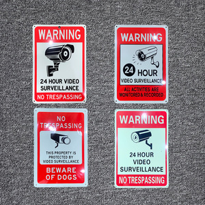 مخصص حار بيع الصدأ شحن معدن الألمنيوم الصحية السلامة خطر تحذير لافتة تحذير للسلامة الوعي - Product Image 5