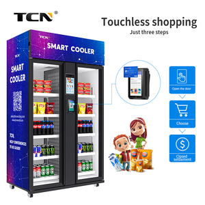 Tcn Tự Động Tự Phục Vụ Trái Cây Tươi Thông Minh Mát Máy Bán Hàng Tự Động Thông Minh Tủ Lạnh Ai Máy Bán Hàng Tự Động Với Đầu Đọc Thẻ - Product Image 2