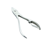 Pince à cuticules bec de faucon pour ongles incarnés, coupe-ongles dur en acier inoxydable, kit d'outils de pédicure, couteau