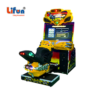 Lifang phong cách đa dạng xe đua trò chơi mô phỏng đồng tiền hoạt động trong nhà vui chơi giải trí đua máy với 32/42 "LCD Monitor 1 2 người chơi - Product Image 6