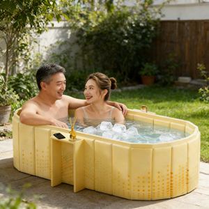 <span class=keywords><strong>Baignoire</strong></span> de Bain de Glace Portable <span class=keywords><strong>Pliable</strong></span> pour Adultes – Isolée Chaud/Froid – Idéale pour Usage Domestique – Grande Vente - Product Image 1