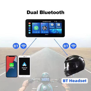 Navigazione Gps moto con schermo Carplay Bt impermeabile Android Auto portatile motore navigatore Carplay moto sistema Gps - Product Image 3