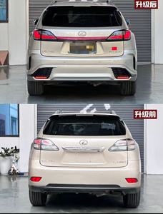 Kit carrosserie pare-chocs avant et arrière pour Lexus RX RX270 RX350 RX450h 2008-2015, amélioration avec découpes pour l'échappement - Product Image 2