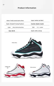 <span class=keywords><strong>Scarpe</strong></span> da <span class=keywords><strong>basket</strong></span> Casual in <span class=keywords><strong>pelle</strong></span> alta da uomo e da donna pratiche Sneakers sportive invernali con suola spessa per il massimo Comfort - Product Image 5